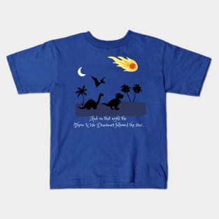 The Three Wise Dinosaurs - Christmas Kids T-Shirt